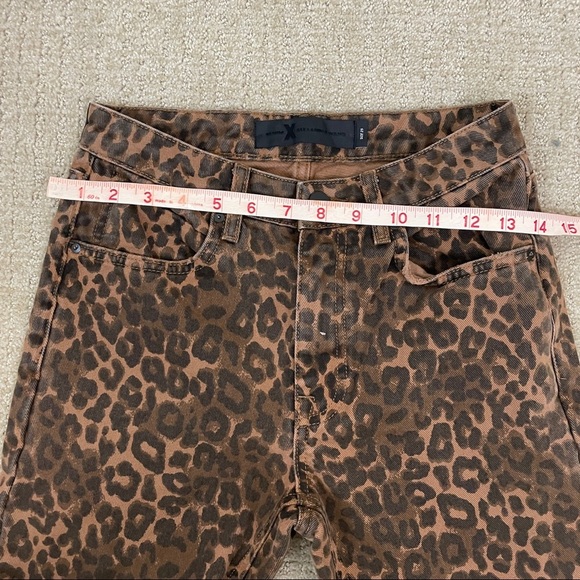 Alexander Wang Denim Cult Jeans Leopard Size 25 - Picture 7 of 9